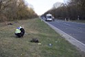 Schwerer VU Krad Fahrrad Koeln Porz Alte Koelnerstr P200